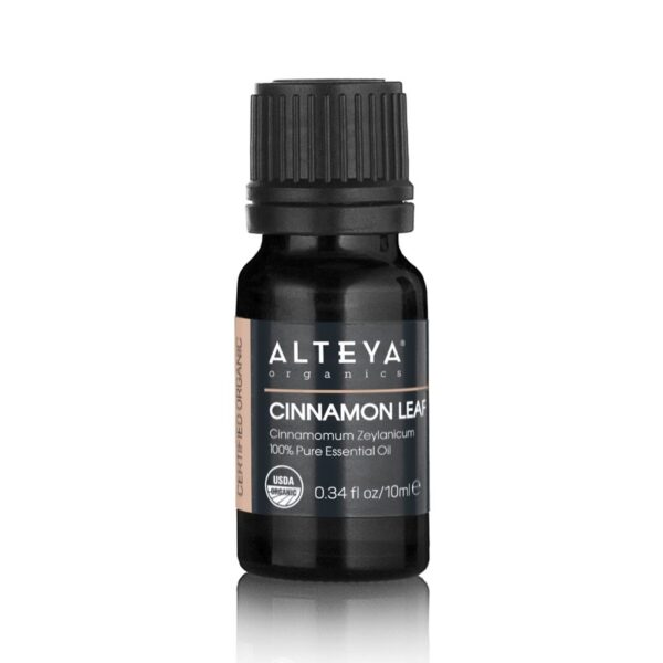 Organic Essential Oils Cinnamon Leaf Oil 10ml alteya organics 1024x1024 1