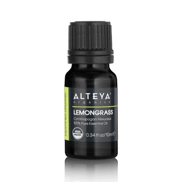 Organic Essential Oils Lemongrass Oil 10ml alteya organics 1024x1024 1