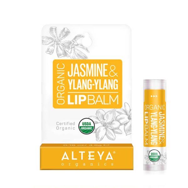 skin care organic jasmine ylang ylang lip balm 1