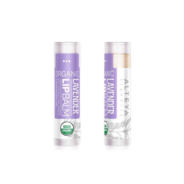 skin care organic lipbalms lavender without box 1