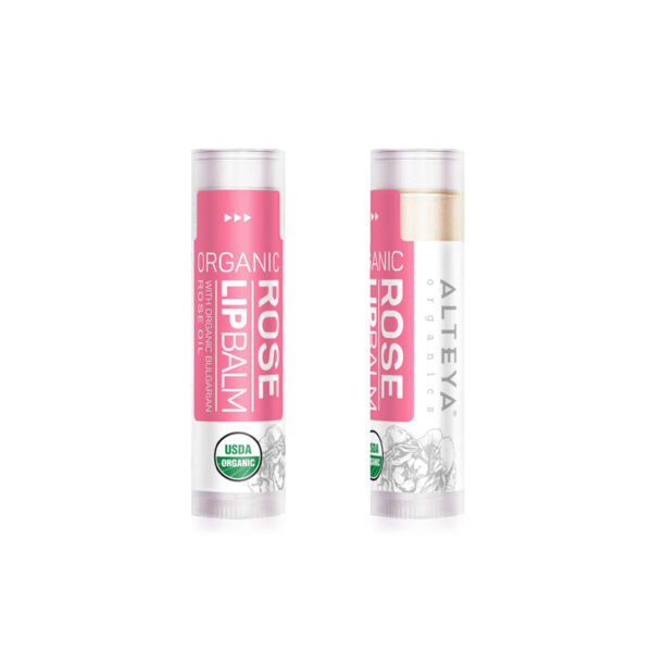 skin care organic rose oil lipbalm without box 1